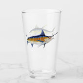 Ocean Gamefish Pint Glass Glas (Vorderseite)