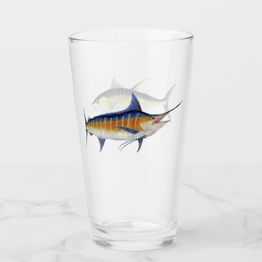 Ocean Gamefish Pint Glass Glas (Vorderseite)
