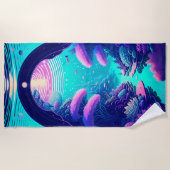 Ocean Garden Strandtuch (Vorderseite)