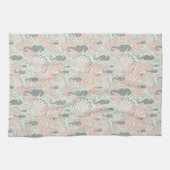 Ocean Gardens Pastel Kitchtuch Handtuch (Horizontal)