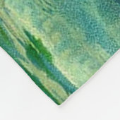 Ocean Gem mermaid Zigarrenlabel Fleecedecke (Ecke)