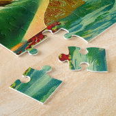 Ocean Gem mermaid Zigarrenlabel Puzzle (Seite)