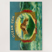 Ocean Gem mermaid Zigarrenlabel Puzzle (Vertikal)