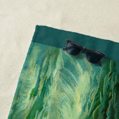 Ocean Gem mermaid Zigarrenlabel Strandtuch (Beispiel)