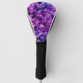 Ocean Glamour Farbenfrohe Fischskalen Muster Golf Headcover (Vorderseite)