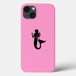 Ocean Glow_Black-on-Pink Meerjungfrau Case-Mate iPhone Hülle