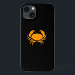 Ocean Glow_Orange auf schwarzem Krab Case-Mate iPhone Hülle<br><div class="desc">Mit unserem Ocean Glow, maritimen Icons, einem Orange-on-Black Crab iPad Air Schutzhülle lassen Sie Ihre Krustentiere in Ozeanblau ausklingen. Unser geschmackvolles Design ist vollständig anpassbar. Sie können Größe, Position, Farbe und, wenn Sie wirklich ein Gefühl sind, die Anzahl der Krebse ändern, zusammen mit der Hintergrundfarbe. Klicken Sie einfach auf "Anpassen"...</div>