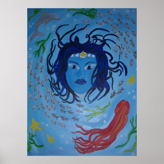 Ocean Goddess Poster (Vorne)