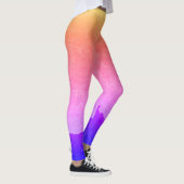 "Ocean Gold Sunset" Leggings von "All Joy Art" (Rechts)