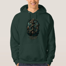 Ocean Grave Kraken Anchor Dark Fantasy Hoodie