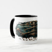 Ocean Grave Kraken Anchor Dark Fantasy Tasse (Vorderseite Links)