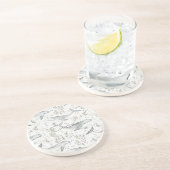 Ocean Gray Whales Getränkeuntersetzer (Seite)