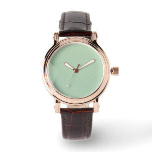 Ocean Green Square Wrist Watch Armbanduhr