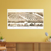 Ocean Grove & Asbury Park, New Jersey (1881) Leinwanddruck (Insitu (Wohnzimmer))