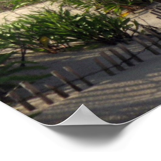 Ocean Grove NJ Beach Poster (Ecke)