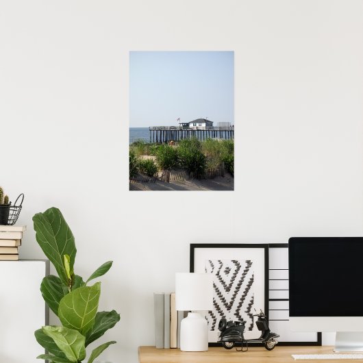 Ocean Grove NJ Beach Poster (Heimbüro)