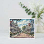 Ocean Grove NJ, Viktorianische Zuhause, Ansicht de Postkarte (Stehend Vorderseite)
