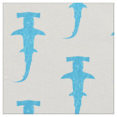 Ocean Hammerhead Shark Stoff (Nahaufnahme)