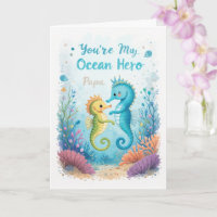 Ocean Hero Fathers Day Seepferd Vater