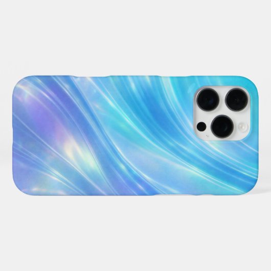 Ocean Holographic Gradient Phone Case iPhone Hülle (Rückseite (Horizontal))