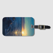 Ocean Horizon Sunset Gepäckanhänger (Vorderseite (Horizontal))
