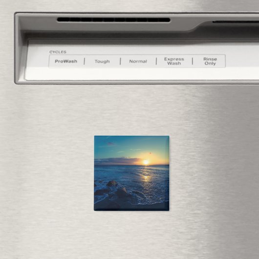 Ocean Horizon Sunset Magnet (In Situ (Geschirrspüler))
