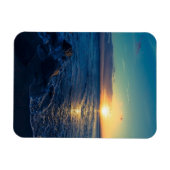 Ocean Horizon Sunset Magnet (Horizontal)