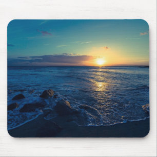 Ocean Horizon Sunset Mousepad