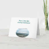 Ocean I Liebe You Card Karte (Rückseite)