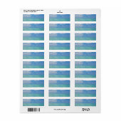 Ocean III Mailing Labels (Vorne)