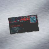 Ocean Inferno Metalsmith Welding Magnetische Visitenkarte (Beispiel)