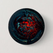 Ocean Inferno Rotes Glow Button (Vorderseite)