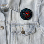 Ocean Inferno Rotes Glow Button (Beispiel)