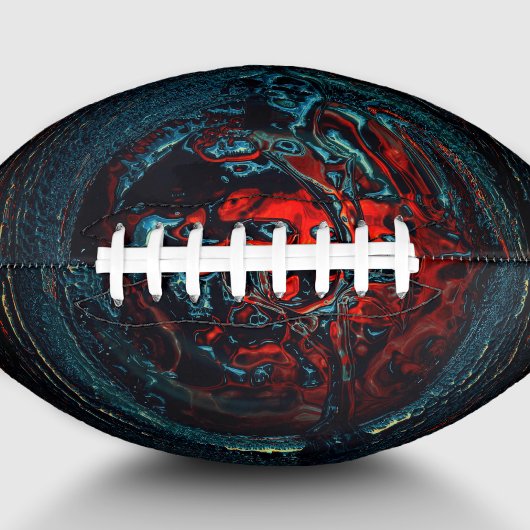 Ocean Inferno Rotes Glow Football
