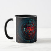 Ocean Inferno Rotes Glow Tasse (Links)