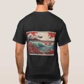 "Ocean Ink: Fish Tattoo Design T - Shirt (Rückseite)