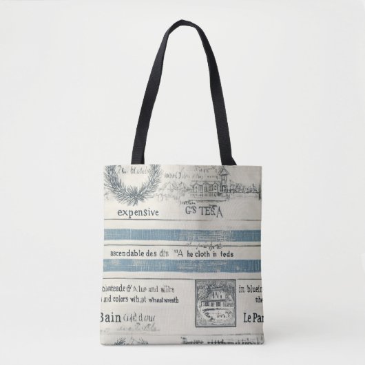 Ocean Inspiriert Beach Tote Bag Tasche (Vorderseite)