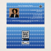 Ocean Inspiriert Blue Business Card (Vorne & Hinten)