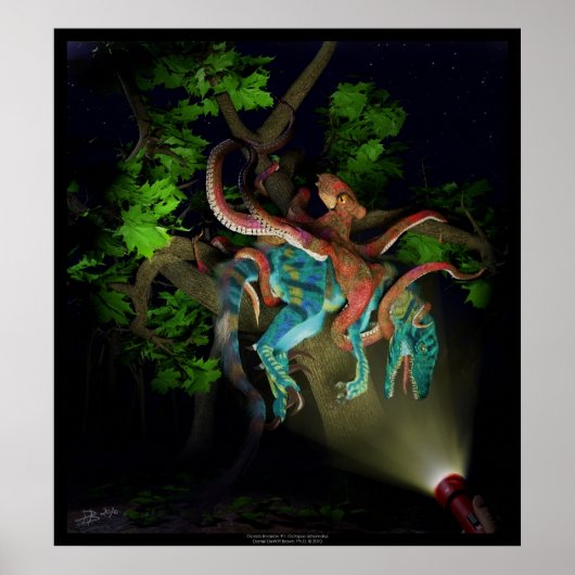Ocean Invasion #1: Octopus arborealus Poster (Vorne)
