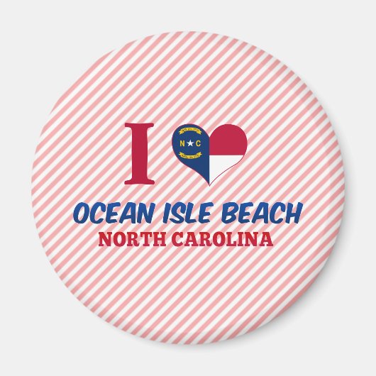 Ocean Isle Beach, North Carolina Magnet (Vorne)