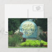 Ocean Isle Beach Postkarte (Vorne/Hinten)