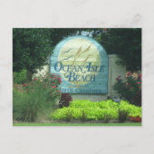 Ocean Isle Beach Postkarte (Vorderseite)