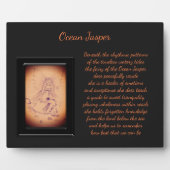 Ocean Jasper Crystal Fairy Fotoplatte (Vorderseite)