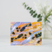 Ocean Jasper Fantasy Opus 01 Postkarte (Stehend Vorderseite)