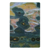 Ocean Jasper Slab Mini Klemmbrett (Rückseite)