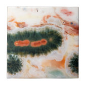 Ocean Jasper Stone gefunden in Madagaskar Fliese (Vorderseite)