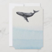 Ocean Jellyfish Age Number Four 4th Birthday Einladung (Rückseite)