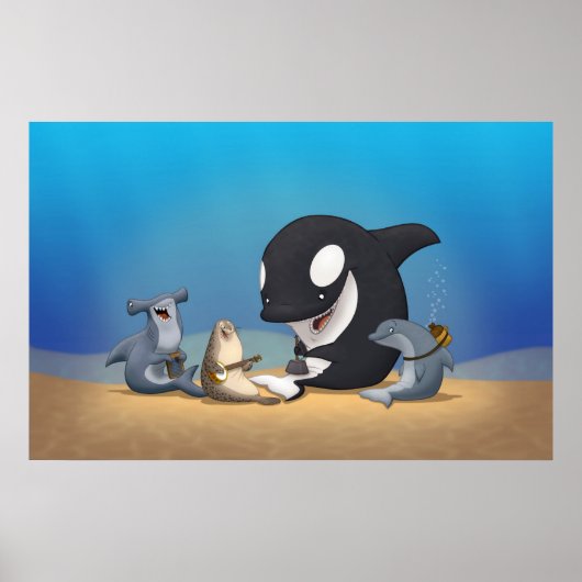 Ocean Jug Band Poster (Vorne)