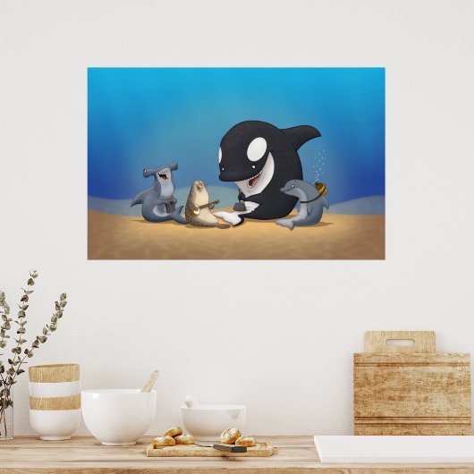 Ocean Jug Band Poster (Küche)