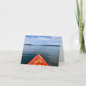 Ocean Kayak Notecards Dankeskarte (Vorderseite)